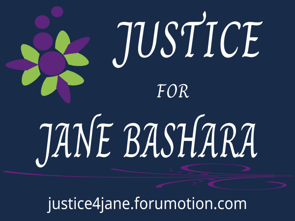 Jane's Vigil, Justice 4 Jane Campaign ... etc Proof